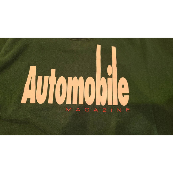 Vintage 90s Automobile Magazine Crewneck Sweatshirt Hanes Heavy Weight Size XL - Picture 4 of 8